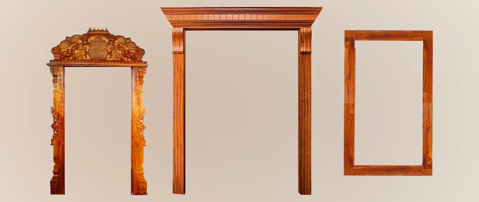 Teak Wood Frame